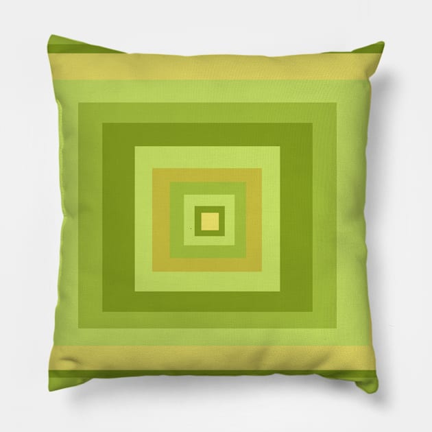 modern abstract geometric pattern Pillow by omitay