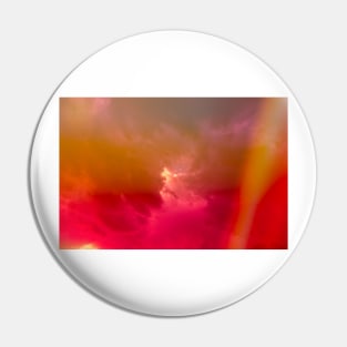 Peach Melba Storm Clouds Pin