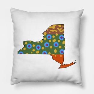 New York Brook Trout Pillow