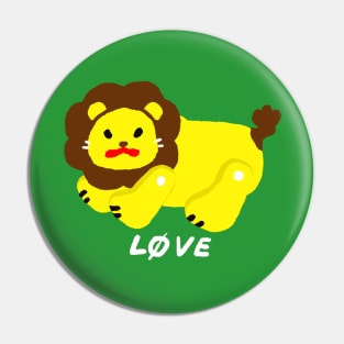 Løve Lion Pin