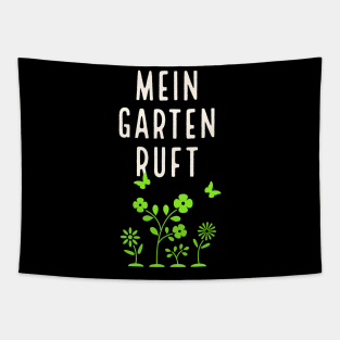 Mein Garten ruft Gartenarbeit Gärtner Tapestry