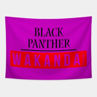 Black Panther  WAKANDA FOREVER Tapestry