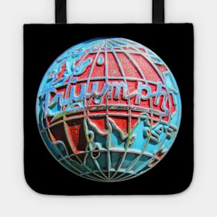 Triumph globe classic car logo badge Tote