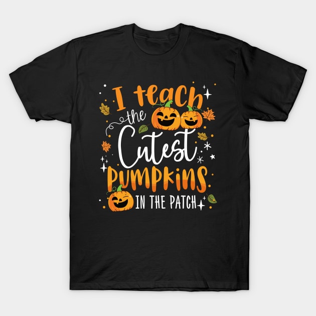 Halloween Shirt Pre-K Teacher Tshirt Cutest Pumpkins Gift Halloween Shirt Pre-K Teacher Tshirt Cutest Pumpkins Gift