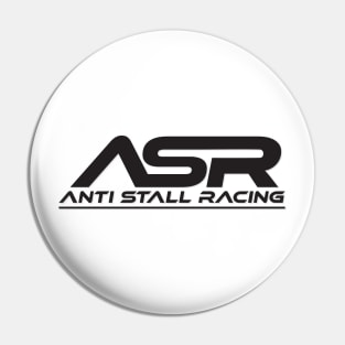 Anti Stall Racing Logo - Black Pin