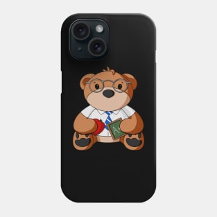 Male Teacher Teddy Bear Phone Case