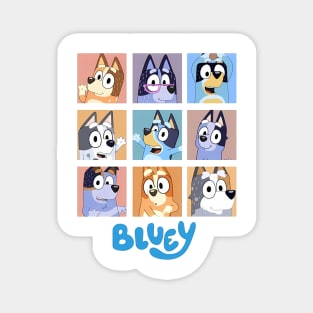 Bluey Colection Magnet