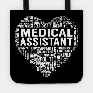 Medical Assistant Heart Tote