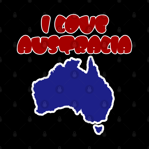 Australia Day - I Love Australia by EunsooLee