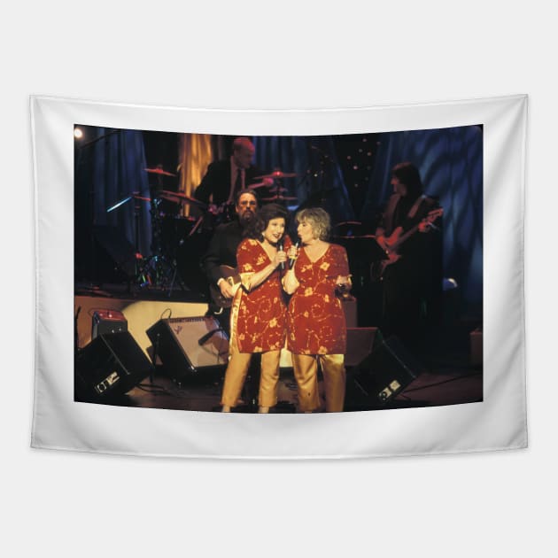 Phyllis Allbut and Peggy Santiglia The Angels Photograph Tapestry by Concert Photos