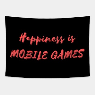 Happiness is Mobile Games Tapestry