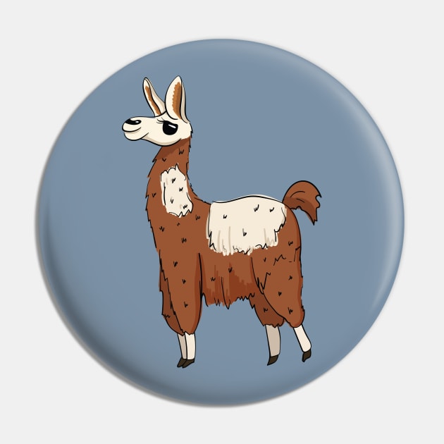 Funny Alpaca Love Tshirt Pin by yaros