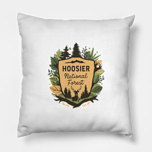 Hoosier National Forest Animals Pillow