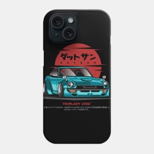 Fairlady 240Z Legend (Blue Satin) Phone Case