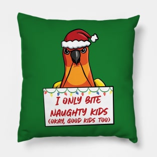 Only Bite Naughty Kids Sun Conure Pillow