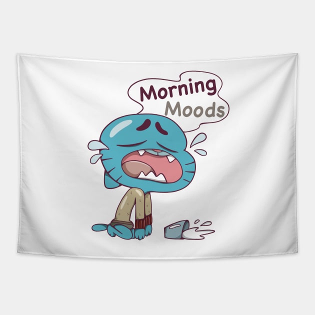 Morning Moods Gumball The Amazing world of Gumball Tapestry by resdesign