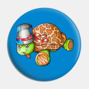 Flying High As A Tortoise (BB) Pin