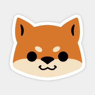 Red Shiba Inu Magnet