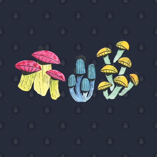 Mushrooms 2 :: Flowers and Fungi by Platinumfrog