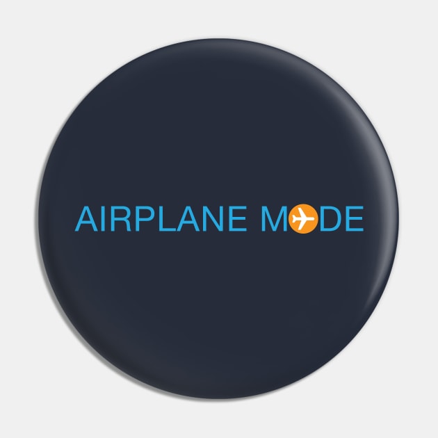 Airplane Mode Pin by adcastaway