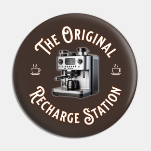 Coffee Maker Recharge Station Pin