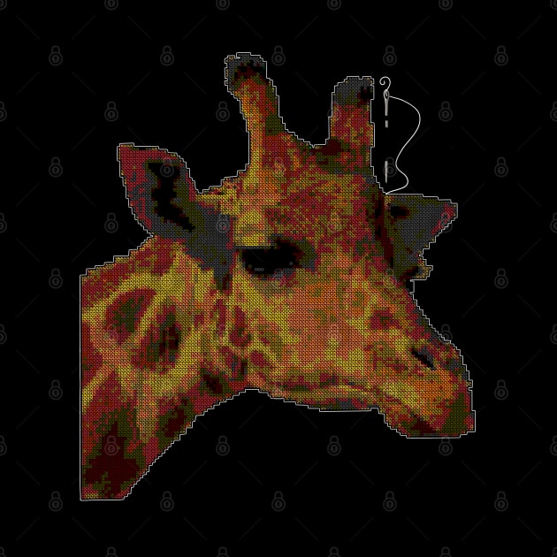 Cross Stitch Giraffe by The Craft ACE