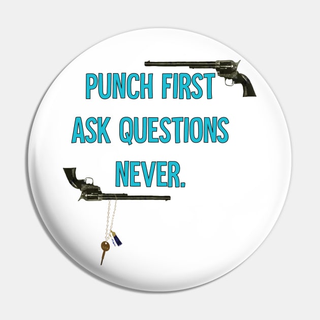 Wynonna Earp - Punch First Ask Questions Later Pin by lxurenfitz