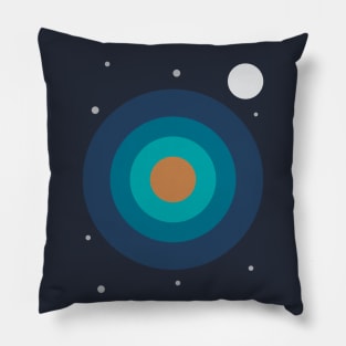 Save the Planet & the Moon Pillow