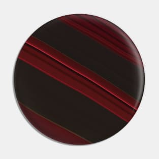 Red and Black Diagonal Stripe Pin