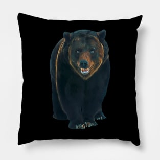 Bear - Woodland Themed Kids Room, Funny Gifts For Forester, Cute Animals Pillow