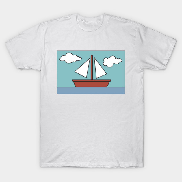 The Simpsons Sailboat Painting Simpsons T Shirt Teepublic