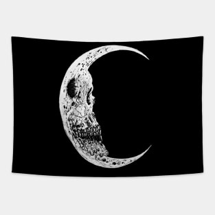 Skull Moon Tapestry