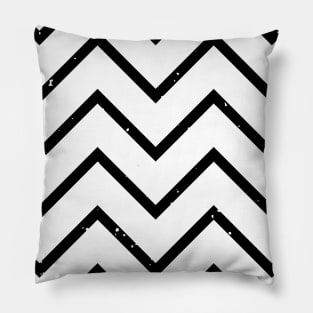 Minimal chevron pattern Pillow