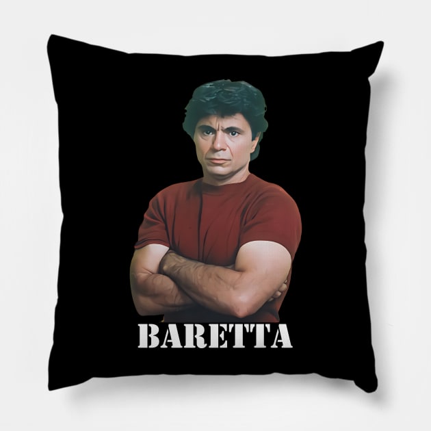 Baretta - Robert Blake Pillow by wildzerouk