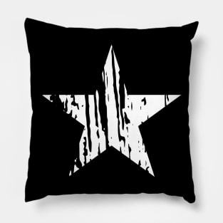 Lone  Star Of Texas - Retro Vintage Pillow