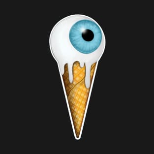 Ice cream eyeball Halloween T-Shirt