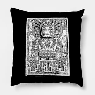 Sun gate, Sun God, Viracocha, Pre Columbian, Pillow