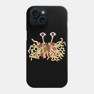 rAMEN Flying Spaghetti  Monster pastafarianism Skeptic Atheist Phone Case