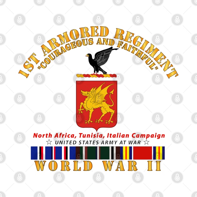 1st Armored Regiment - COA -WWII  EU SVC by twix123844