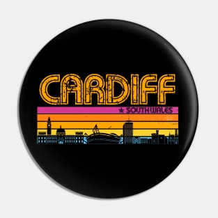 Cardiff, South Wales Cardiff supporter Pin