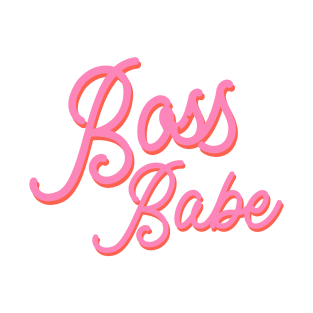 Boss Babe Script T-Shirt