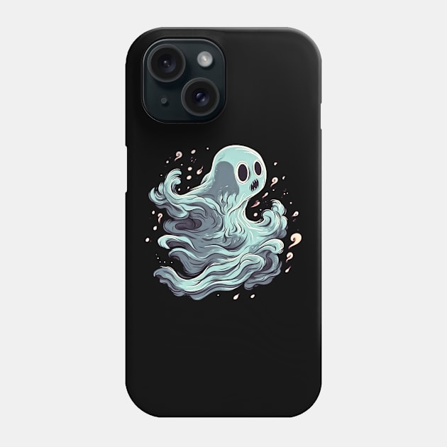 Eerie Halloween Ghoul Art - Spooky Season Delight Phone Case by Captain Peter Designs