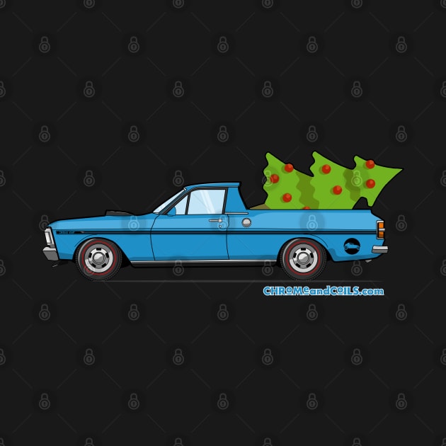 1971 XY GT Aussie Ute Christmas Tree by CC I Design