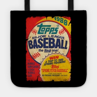 VINTAGE BASEBALL - TOPPS CARDS RETRO 1988 Tote