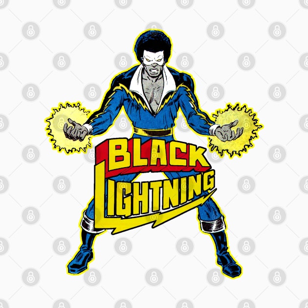 Black Lightning by Pop Fan Shop