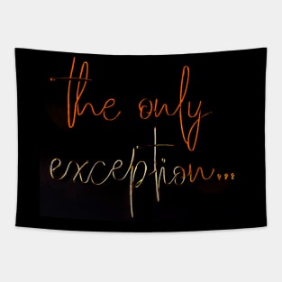 the only exception Tapestry