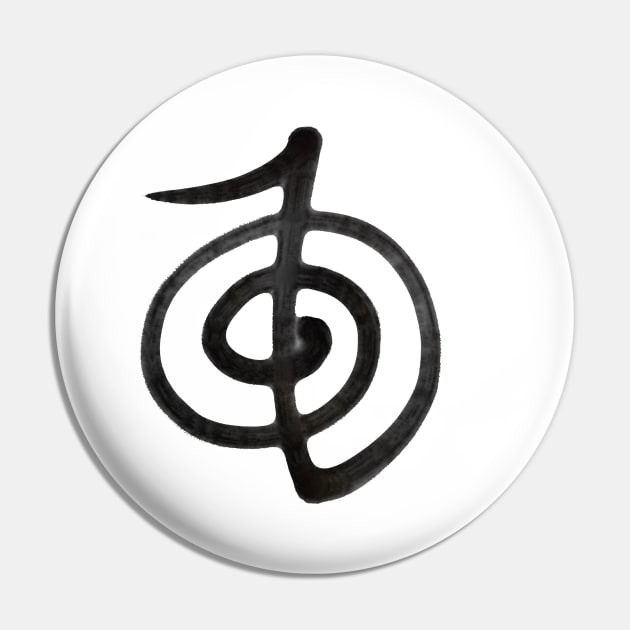 Reiki Symbol Choku Rei Pin by drumweaver