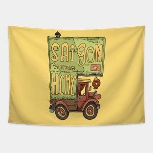 Saigon HCMC Tapestry