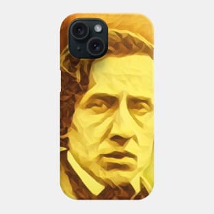 Frédéric Chopin Golden Portrait | Frédéric Chopin Artwork 8 Phone Case