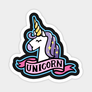 Magic unicorn Magnet